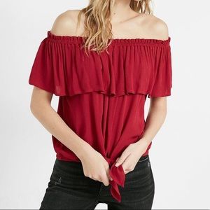 Express off the shoulder top